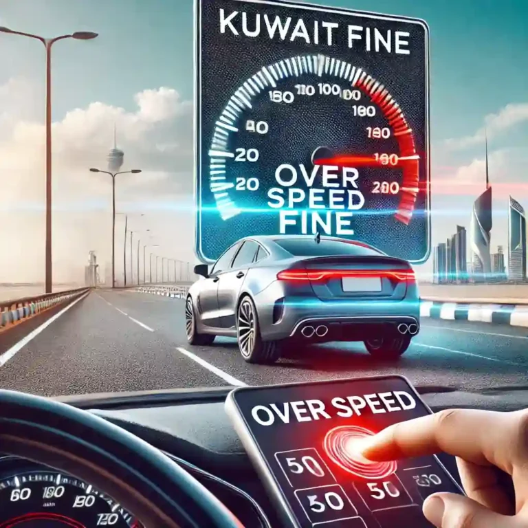 Kuwait Over Speed Fine