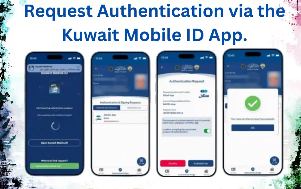 Kuwait Mobile ID app